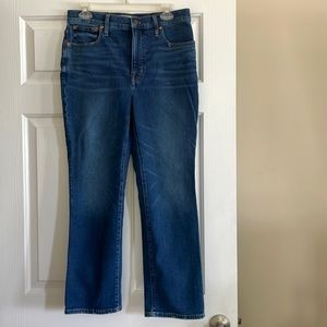 Madewell Slim Demi-Boot Jeans NWOT